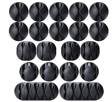 Self-adhesive Data Cable Protector Desktop Cable Organizer